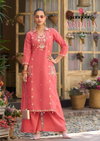 Ardita By Rangoon Viscose Fancy Embroidery Wholesale Kurti With Bottom In India
